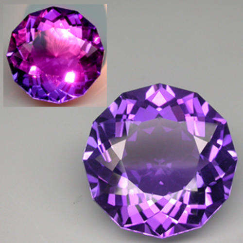 24.40 ct MAJESTIC COLOUR CHANGING PURPLE AMETHYST BRAZIL  Gemstone