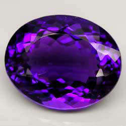 11.60 ct CHARMING~ PORTUGUESE CUT  ROYAL PURPLE AMETHYST  Gemstone