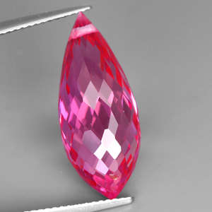 16.18 ct WORLD CLASS TOP PINK BRIOLETTE CUT TOPAZ Gemstone
