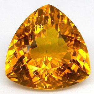 MASSIVE 46.40 ct ELEGANT TRILLIANT FANCY CUT ORANGE CITRINE Gemstone