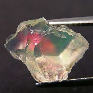 BRIGHT NATURAL MULTI COLOUR OPAL ROUGH 4.03ct GEMSTONE