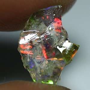 2.7 ct Ethiopian Natural Rough Multi Colour Opal Gemstone