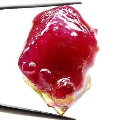 GIANT 54.0 ct ROUGH TOP BLOOD RED NATURAL RUBY AMAZING