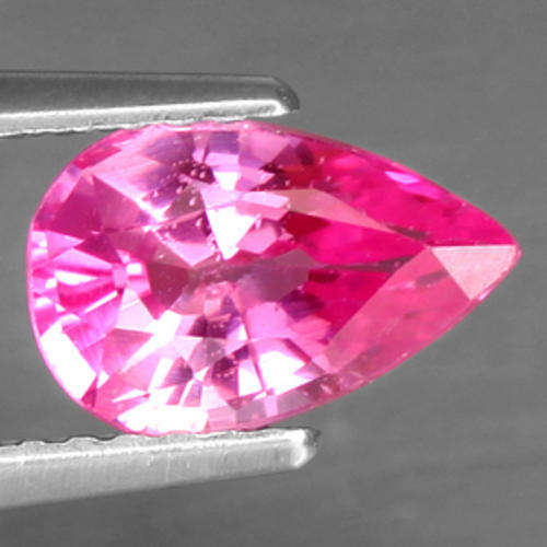 1.46 ct  PEAR SHAPE FLAMINGO PINK TOPAZ  Gemstone