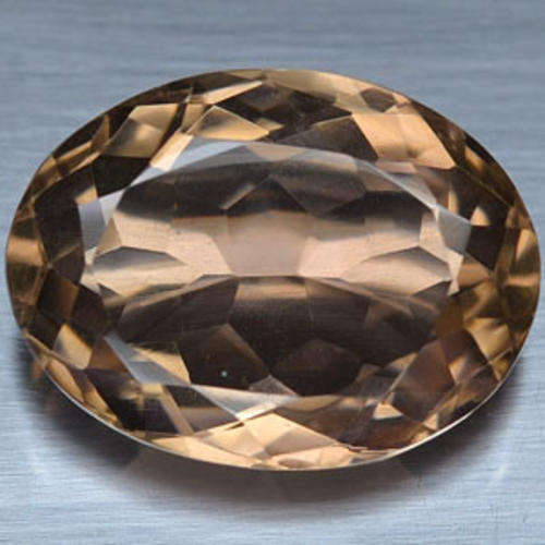 25.8 ct ~BEAUTIFUL SMOKY QUARTZ OVAL CUT   Gemstone