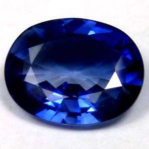 SPECTACULAR SHINE!! 5.10 ct  OVAL CUT MIDNIGHT  BLUE SAPPHIRE AFRICA GEMSTONE