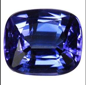 8.55 ct FULL OF FIRE OCTAGON LAB TANZANITE GEM - Unbelievable!
