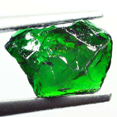 2.70ct NATURAL UNHEATED GREEN TSAVORITE GARNET ROUGH - GEMSTONE