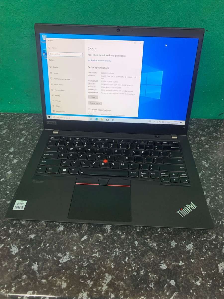 Lenovo ThinkPad T14 Intel i5, 10th Gen Laptop, 16GB Ram 14` Screen, Intel i5, 16GB Ram + 512GB SSD