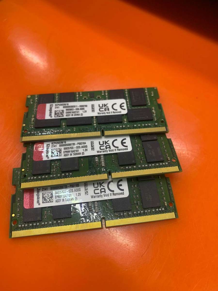 Kingston 16 GB DDR4 Laptop RAM, 2666MHz, SODIMM, 1.2V