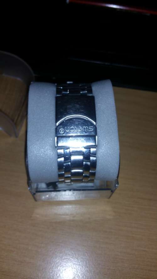 Swatch irony the chrono get fly black