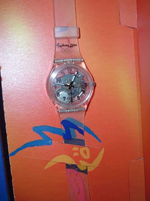 SWATCH SYDNEY 2000 OLYMPICS WRIST WATCH