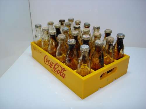 COCA COLA MINIATURE CRATE / CASE