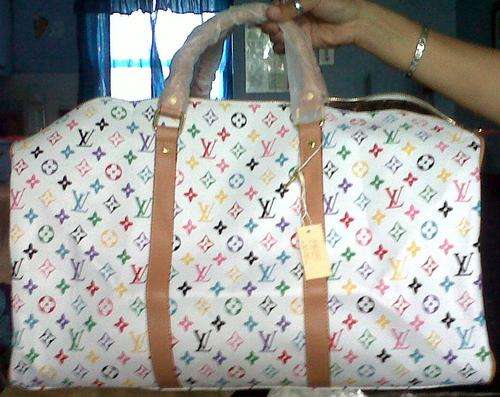 White Louis Vuitton Duffel/Travel Bag - FREE SHIPPING!!!!