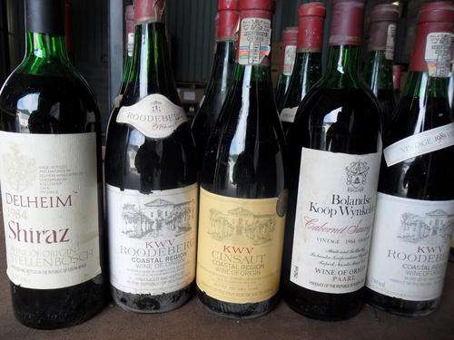 Mixed collection of Vintage Wines