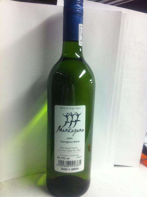 XXXX Star Sauvignon Blanc from ELGIN GRABOUW Region