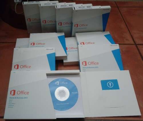 Microsoft Office Home and Business 2013 and 2010 DVD Box Set