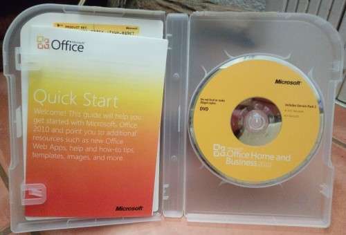 Microsoft Office Home and Business 2013 and 2010 DVD Box Set