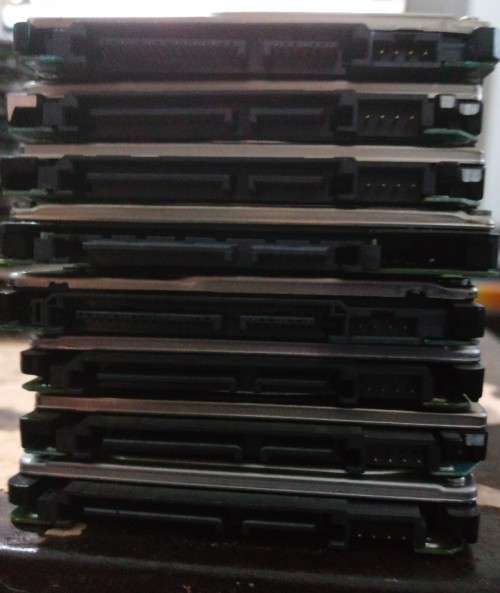 Used 320GB 2.5" internal laptop hard drives