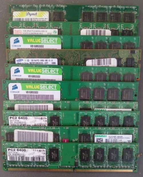 1GB DDR2 Desktop Ram modules for sale