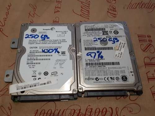 250GB 2.5` Laptop HDD`s for sale