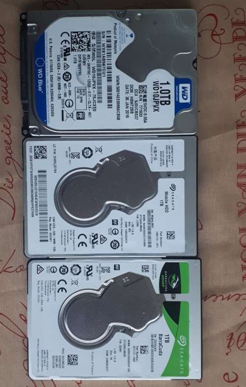 1TB 2.5`` Laptop internal Hard disk drive`s for sale