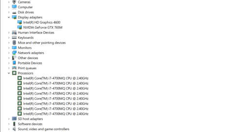 Alienware 14 Core i7-4700MQ 8GB RAM 500GB HDD Nvidia GeForce GTX 765M 2GB DDR5 Win 10 Pro Laptop