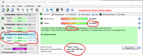 Brand New Dell Original Kioxia 256GB M.2 NVMe SSD drive