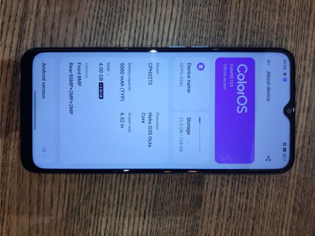 As new Oppo A54s Phone