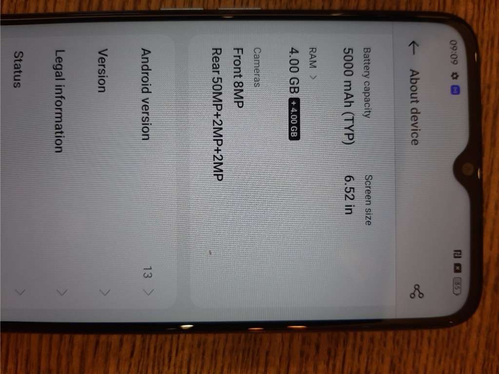 As new Oppo A54s Phone