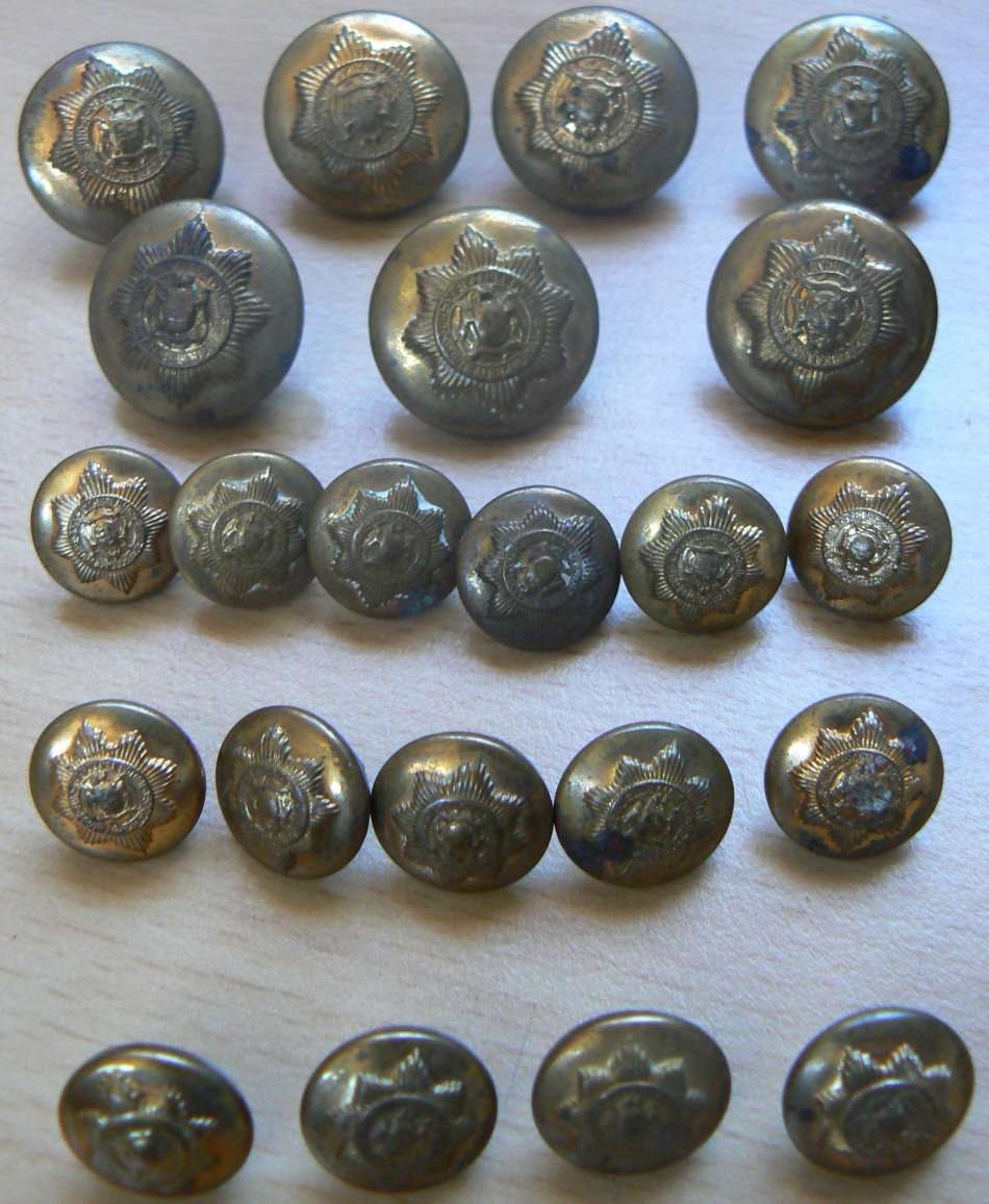 SA Police lot of 22 buttons