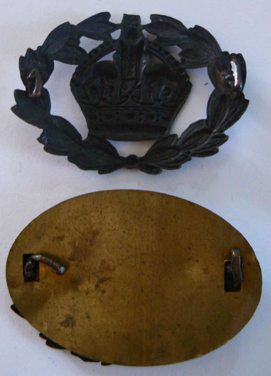 UK royal air force (RAF) badge plus 2 warrant officer badges