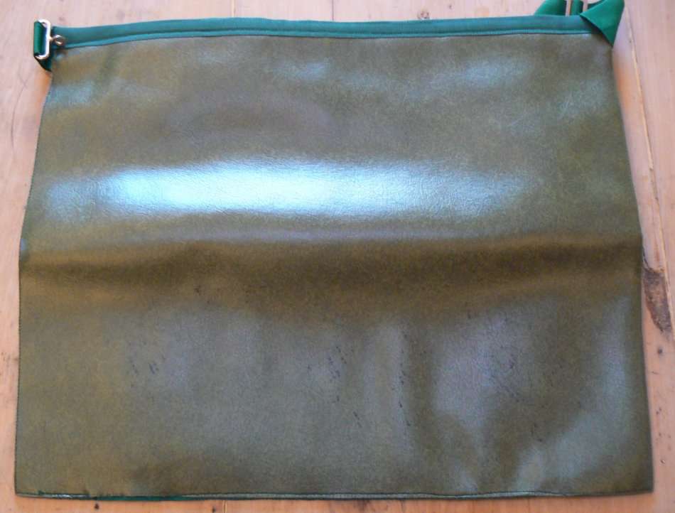 Freemason Master Mason apron, green, from Union Badge Company, Woodstock