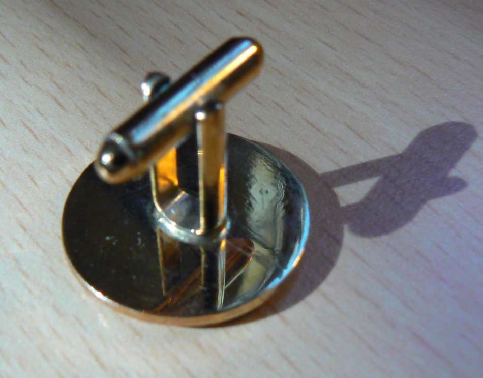 Duke of Edinburgh's Own Rifles cufflinks in original box