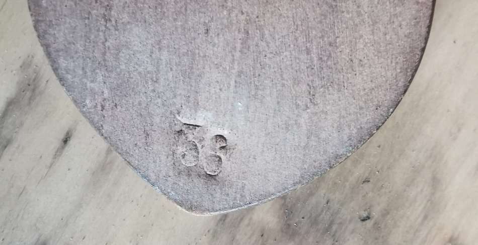 WW2-era 1940s officer's Sam Browne leather belt by Greatrex, undated, signed by owner