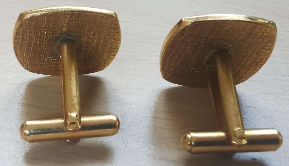 Pair of vintage SA Police cufflinks made by Metal Badge