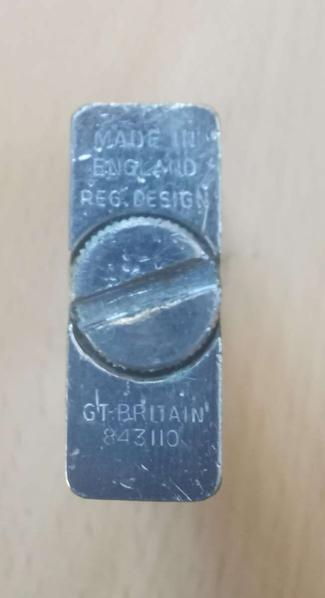 1940s Royal Air Forces Association (RAFA) lighter with sunken insignia