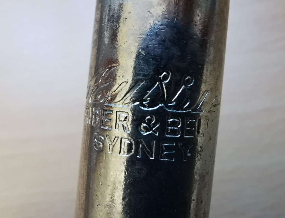 1940s Aussie Rider & Bell Sydney police whistle