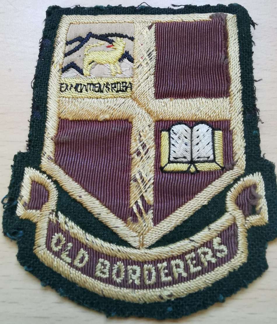 Rhodesia Umtali Borderers High School Old Borderers blazer patch