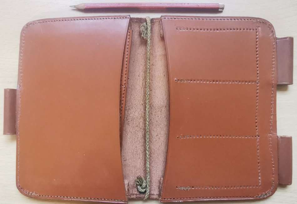 Rhodesia BSAP leather pocket notebook holder plus incident reporting Book 6