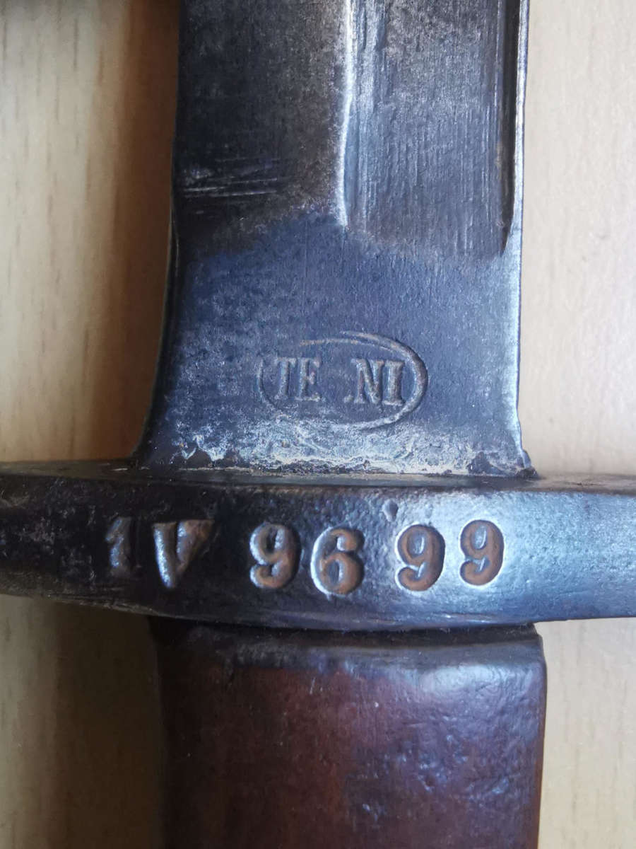 Italian M1891 Terni bayonet - no scabbard