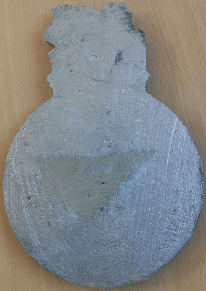 Vintage SA Navy Provost Naval Police Unit Cape cast metal badge