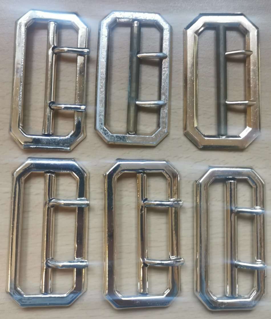 Lot of 6 vintage Police belt buckles