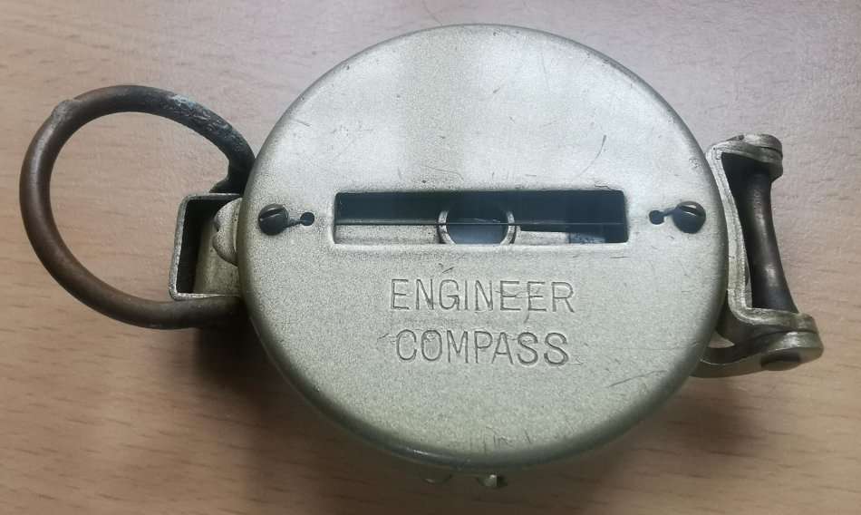 Vintage lightweight Engineer Compass - made in Japan