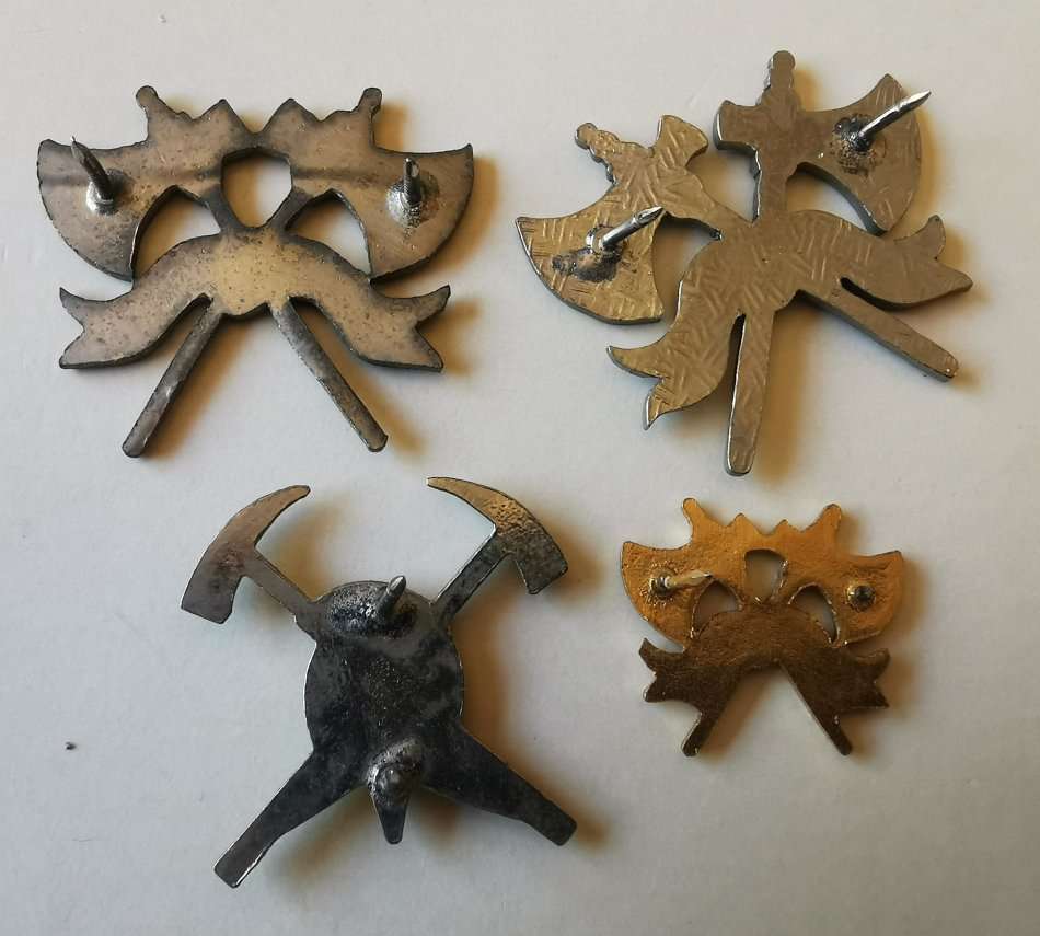 Lot of 6 SA Fire Services badges