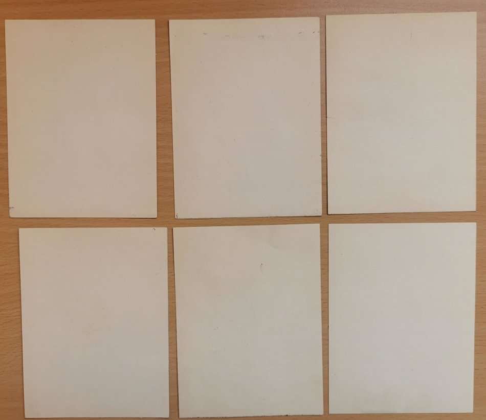 Lot of 6 vintage Shell`s Angels Ride Easy Motorcycle decal stickers