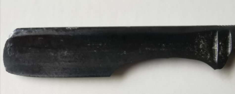 Old SA Railways Riteha straight cutthroat razor made in Germany