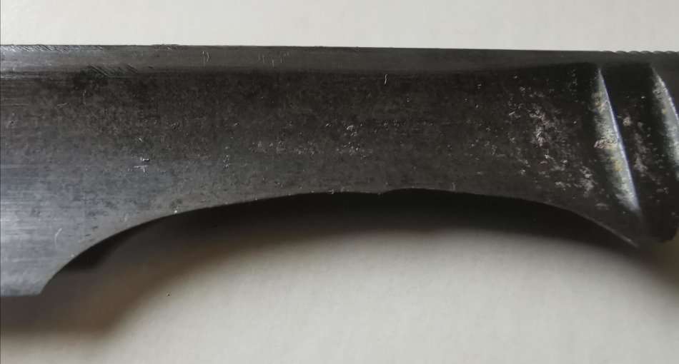 Old SA Railways Riteha straight cutthroat razor made in Germany