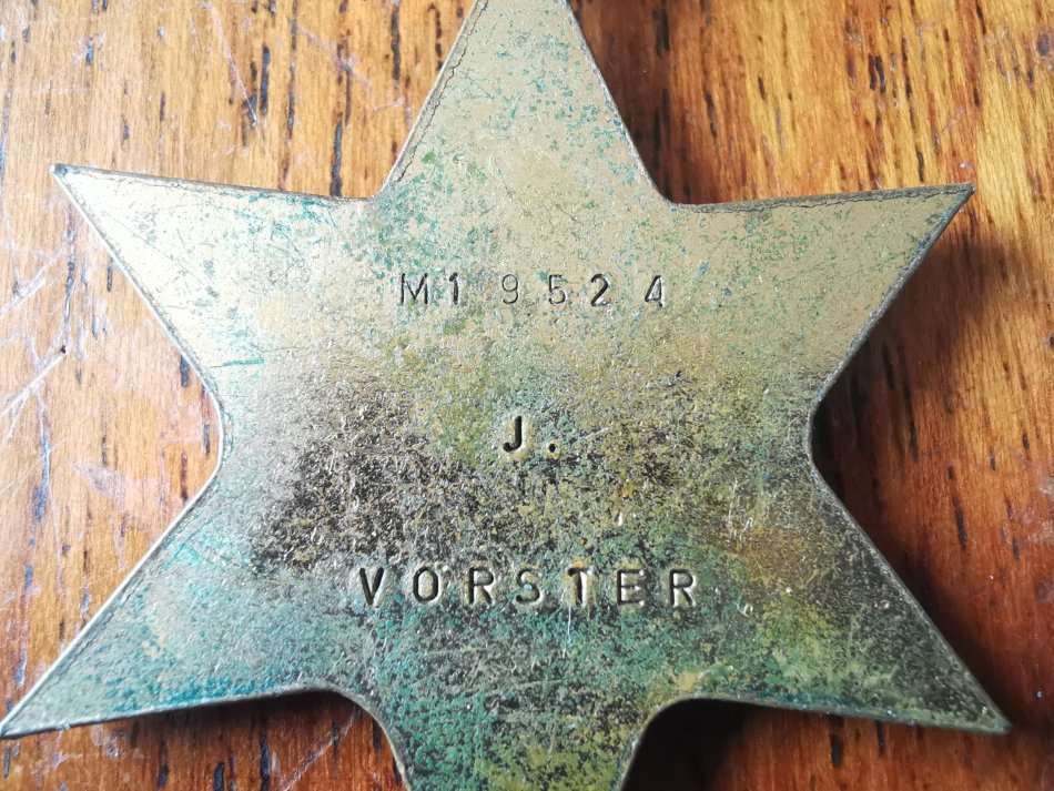 WW2 group of 3 medals awarded to J. Vorster