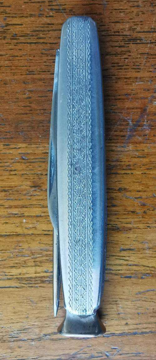 Vintage Richards of Sheffield pipe smoker`s folding blade, spike and tamper